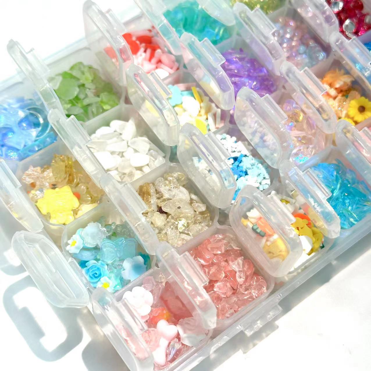 【$1 Nail Charm】 Box Container