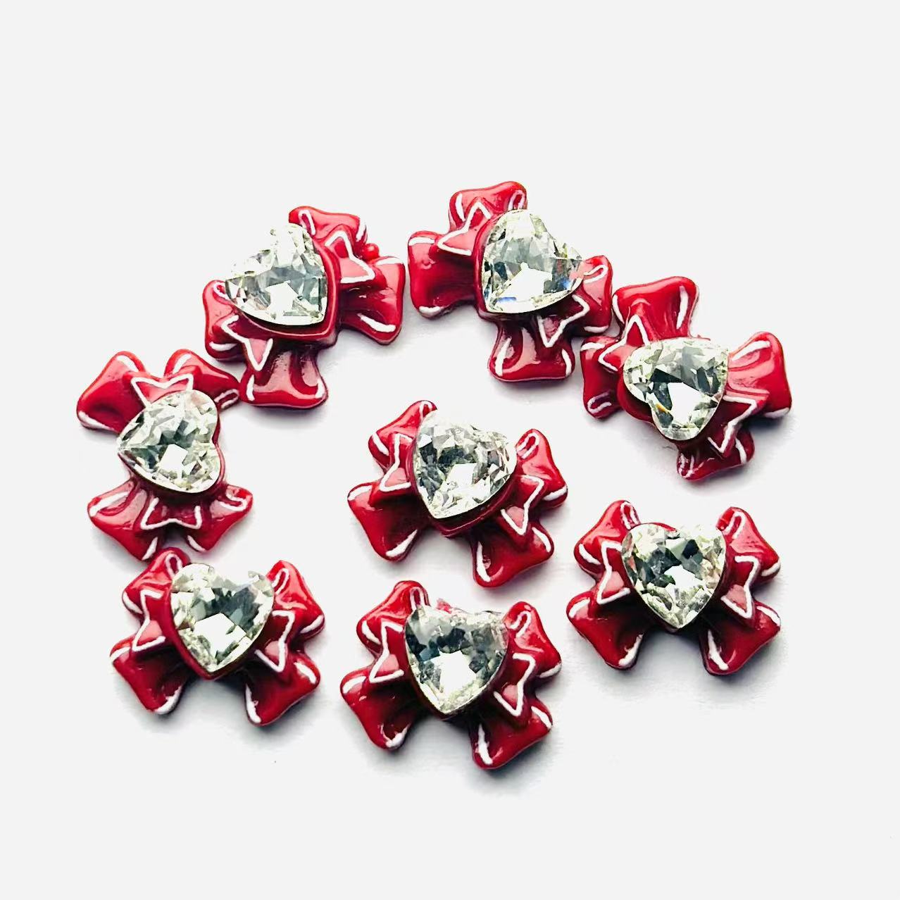 One Box Nail Charm for Bow Star Heart Other