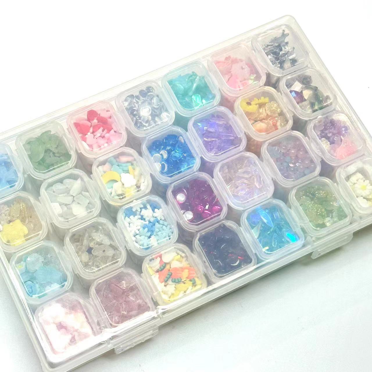【$1 Nail Charm】 Box Container