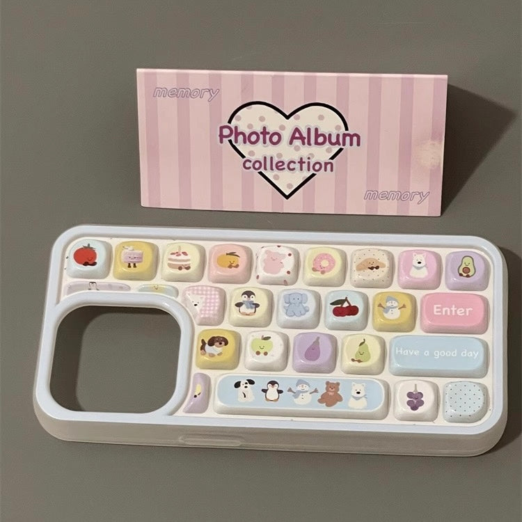 Keyboard phone case