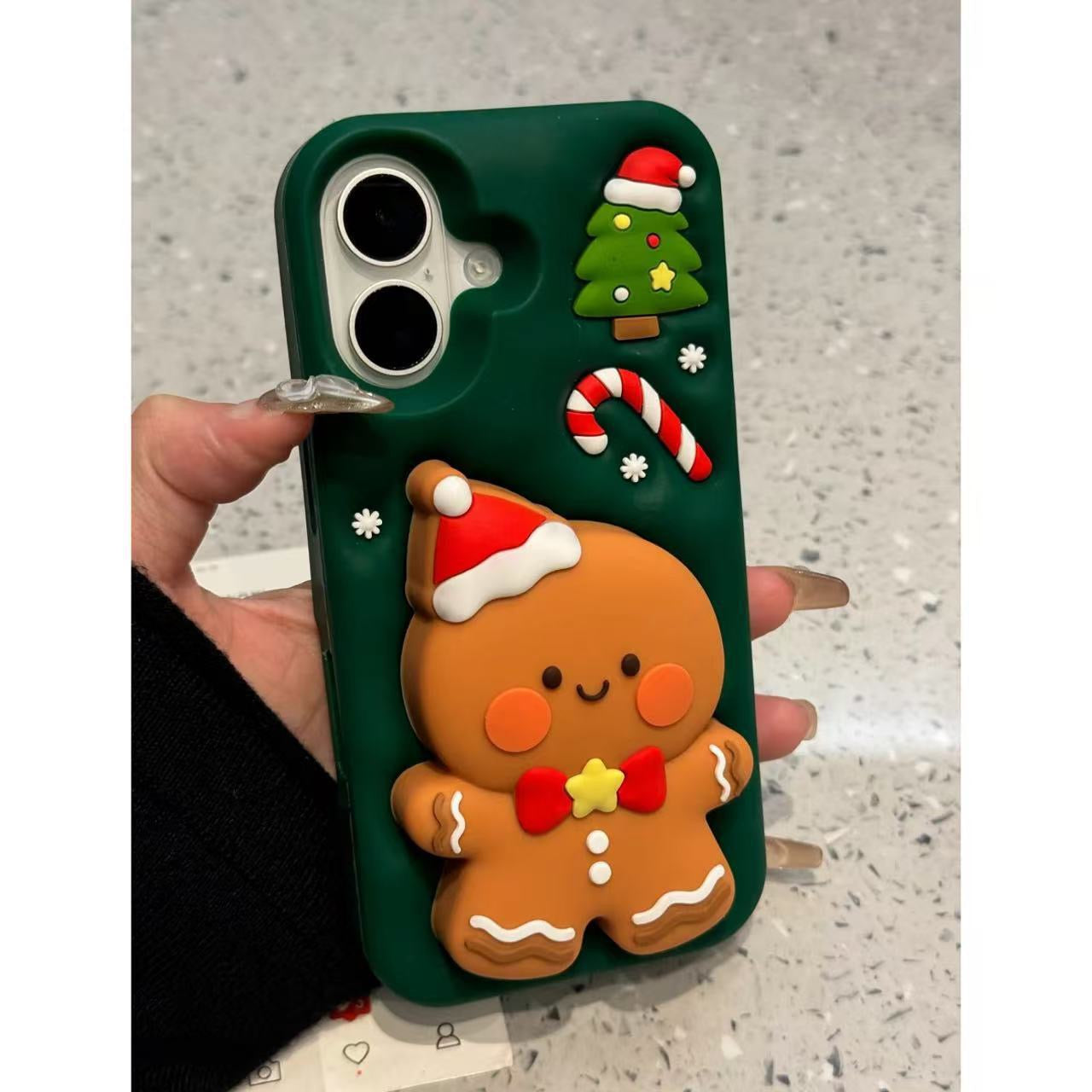 Gingerbread Man mobile phone shell for Christmas