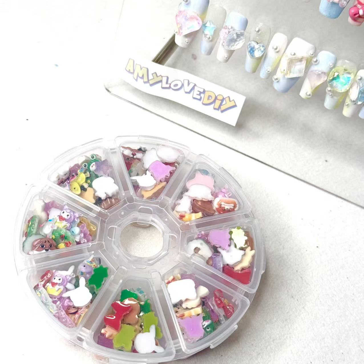 Nail Charm 8 Box Mix