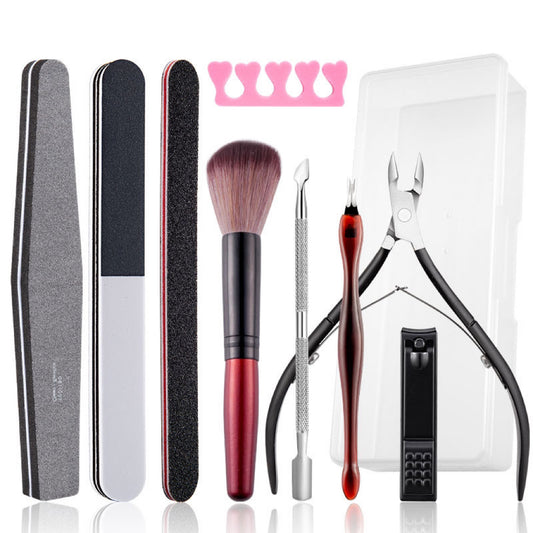 A complete set of tools for a manicure