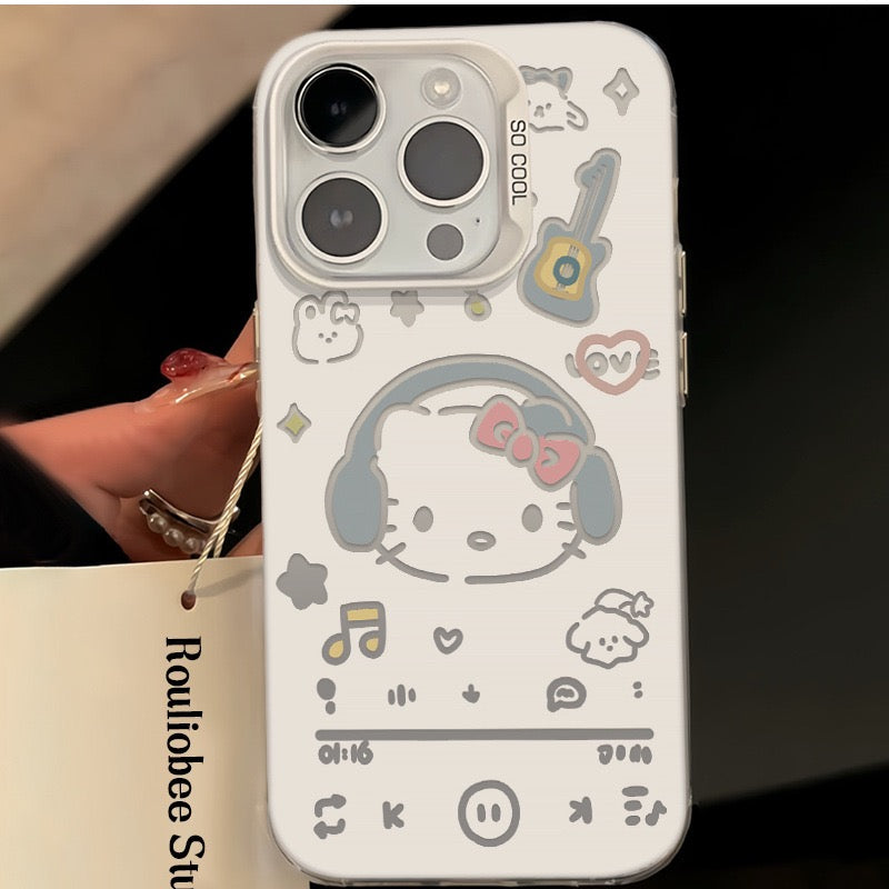 Sanrio music phone case