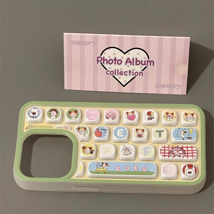 Keyboard phone case